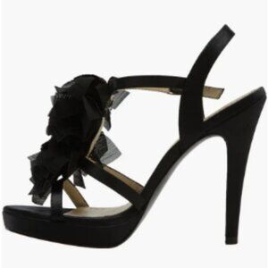 BP Platinum “Medina” Black Sandal in Size 9.5M